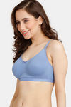 Rosaline Cyber Grove Everyday Double Layered Non Wired 3/4th Coverage T-Shirt Bra (Pack of 2) - Multicolor — thumbnail 8